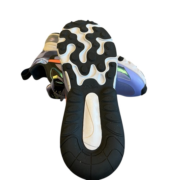 Nike Air Max 270 React Women’s Shoes - Purple and Black - Picture 8 of 8